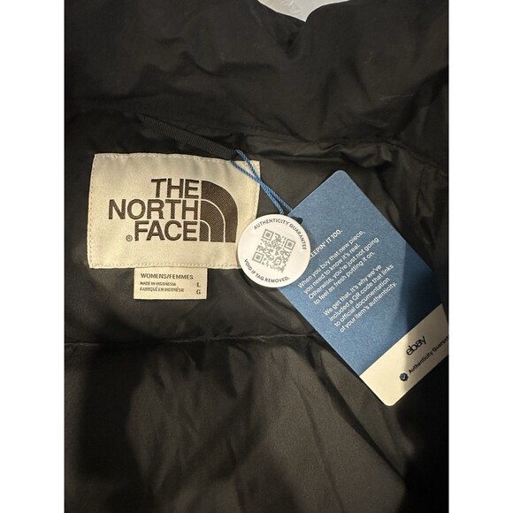 Women's The North Face Sierra Down Parka Coat Size L Black NWOT! - Picture 10 of 12
